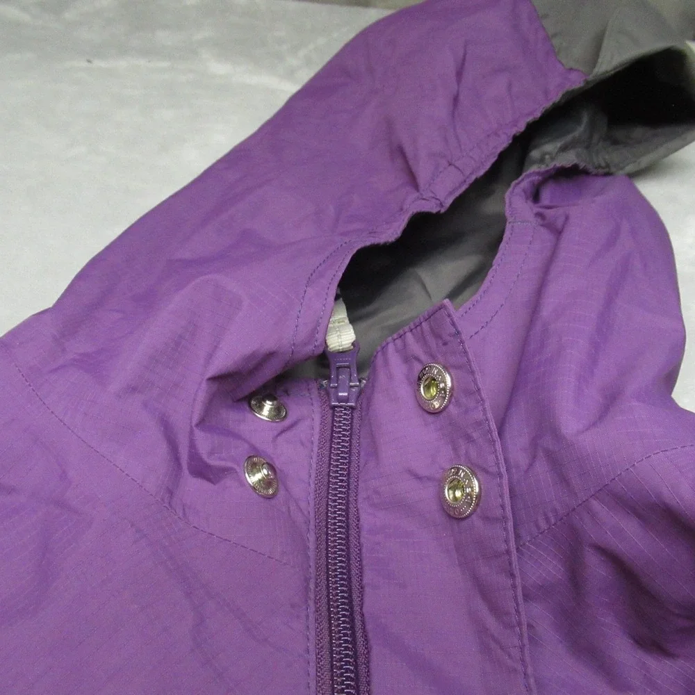 REI Jacket Kids XL 16/18 Purple Elements E1 Wind Rain Lightweight Windbreaker‎